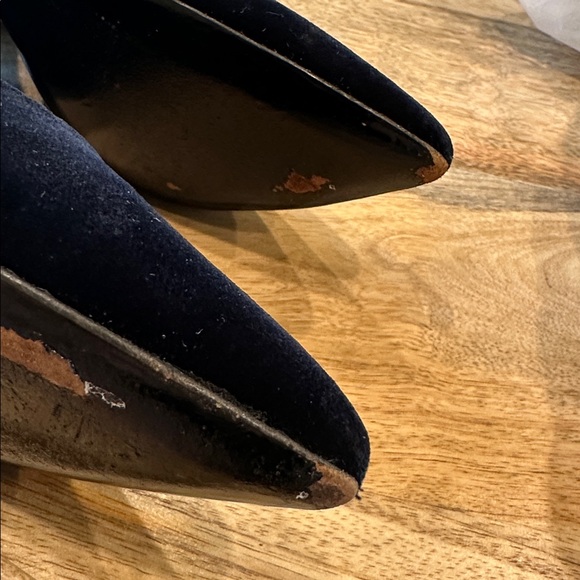 Maje Brand Elegant Black Velvet Heels - Picture 9 of 10